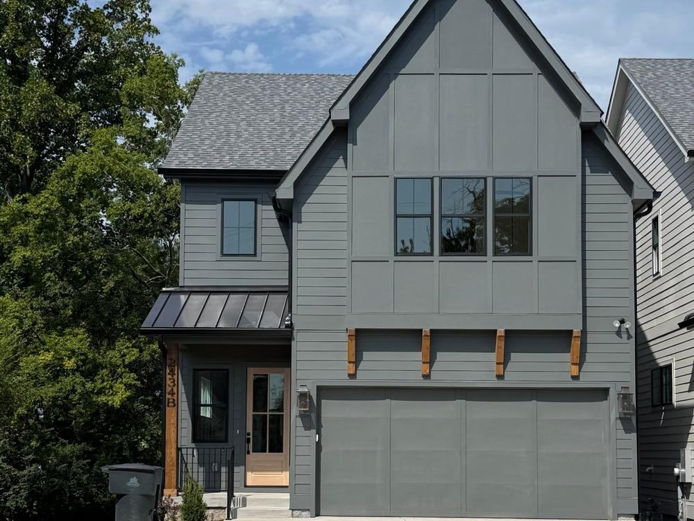 Exterior of 2434 B Chapman Dr, East Nashville